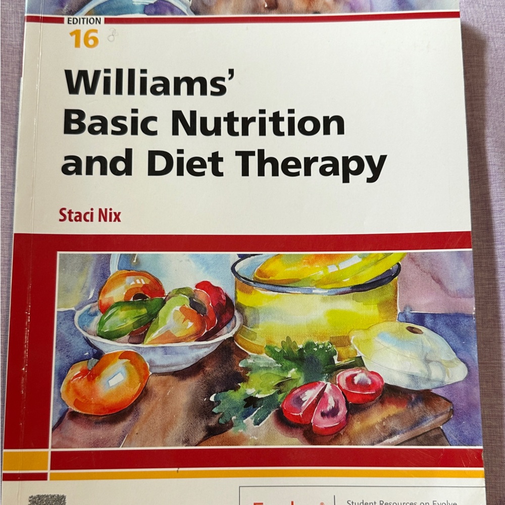 Williams basic nutrition therapy-16th edition